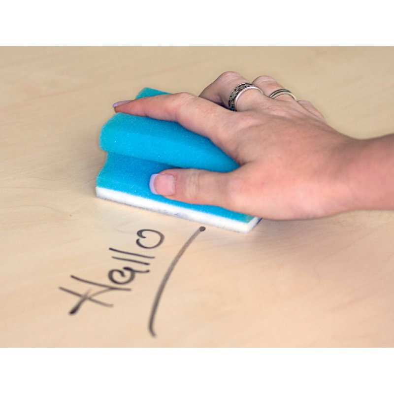 FRANKEN éponge nettoyante universelle X-Wipe, bleu/blanc, 95×70×45 mm, 2 pièces
