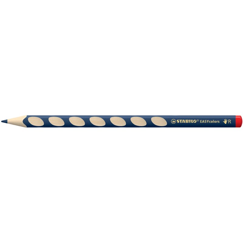 STABILO crayon de couleur EASYcolors droitier, gris, triangulaire
