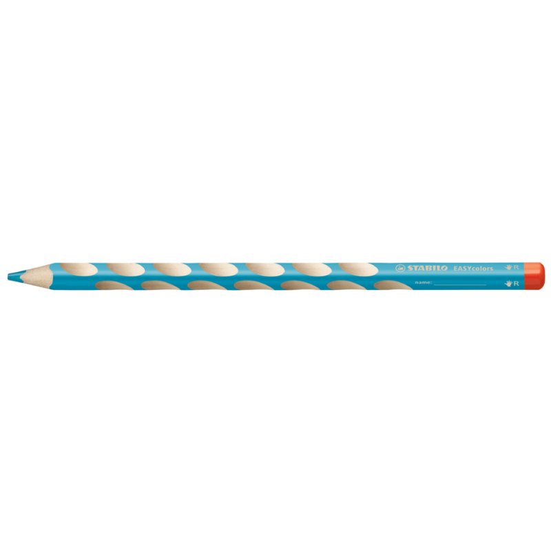 STABILO crayon de couleur EASYcolors droitier, gris, triangulaire