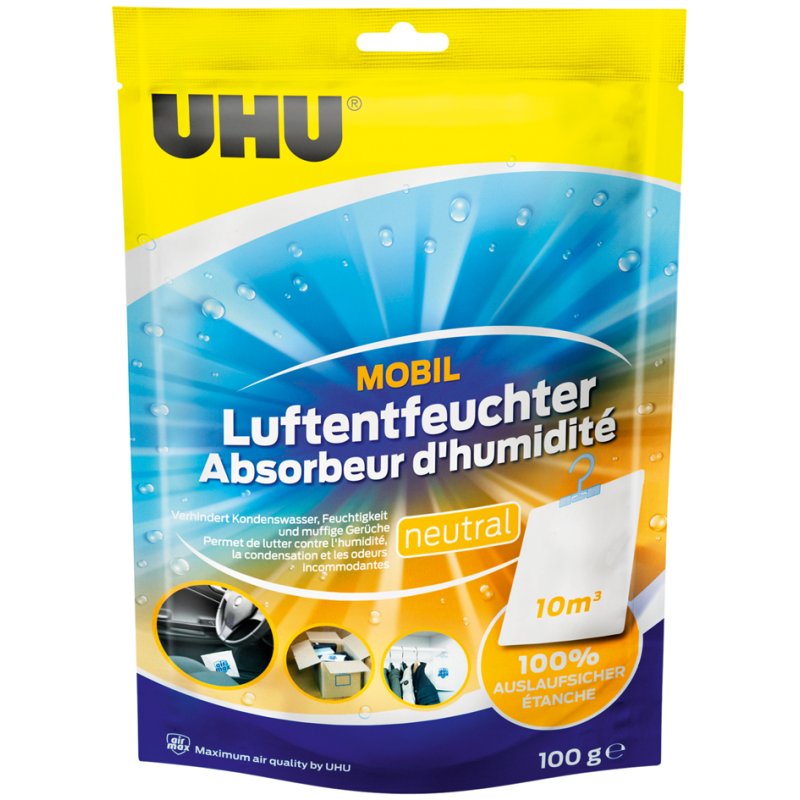 UHU luchtontvochtiger mobiel, 100 g