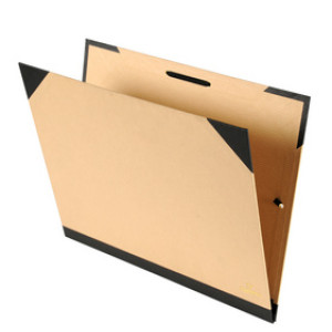 CANSON tekenmap Kraft, 32×45 cm, beige, 2 hoekspanners