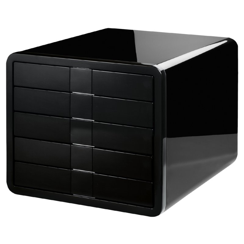 HAN caisson i-Box, 5 tiroirs, blanc, plastique ABS