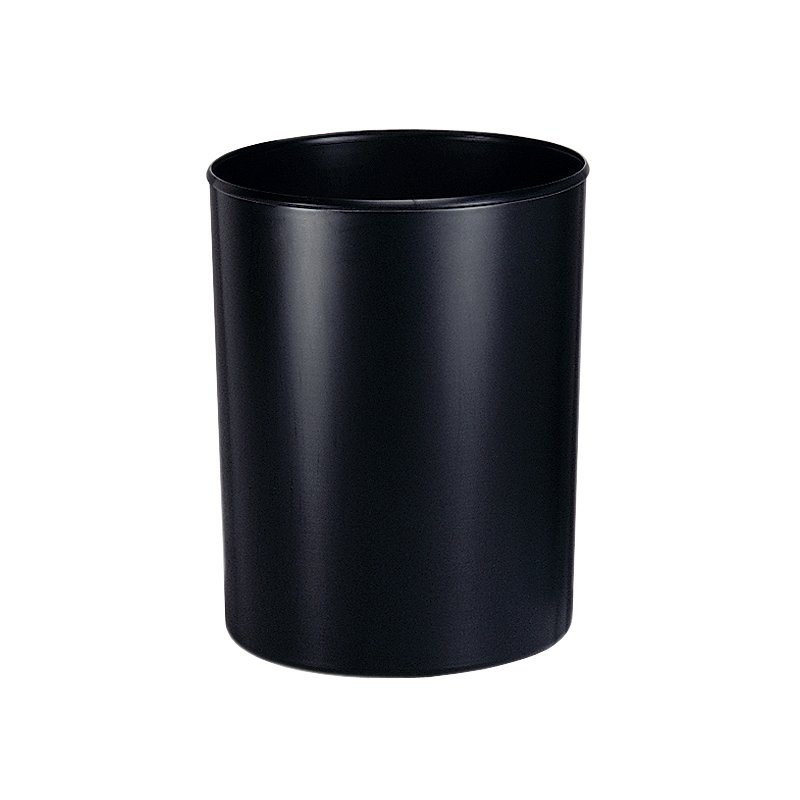 HAN prullenbak vlamvertragend, 13 liter, zwart