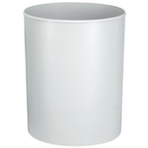 HAN prullenbak, brandvertragend, 13 liter, lichtgrijs