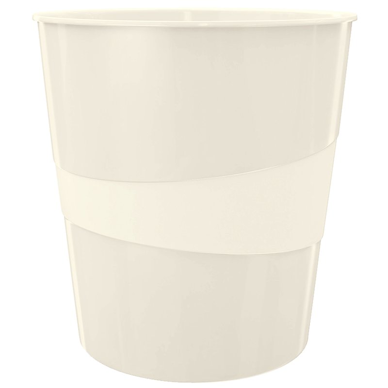 LEITZ corbeille WOW, bleu métallique, 15 litres, plastique
