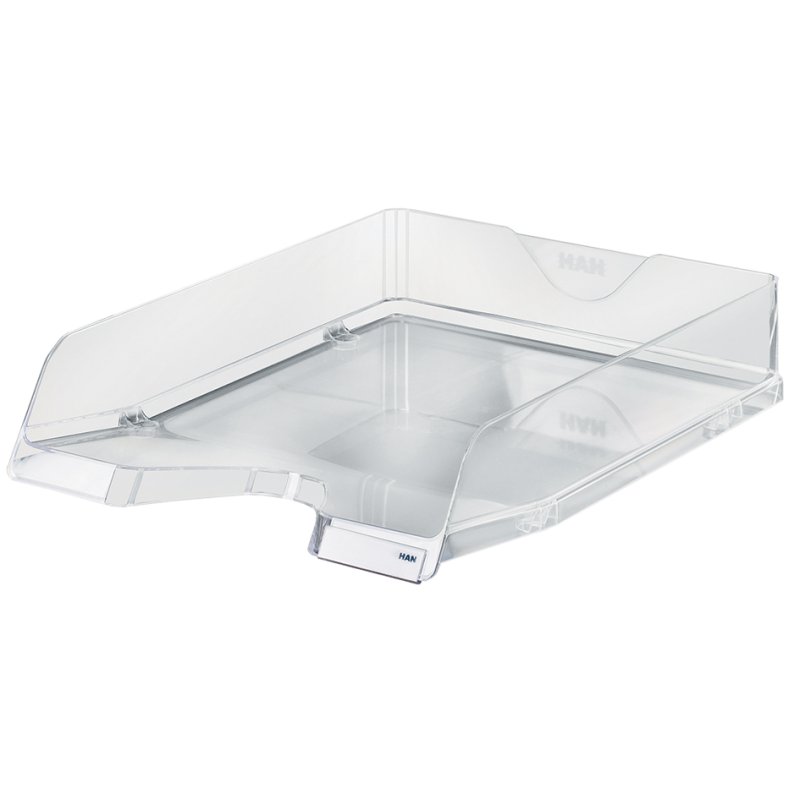 HAN VIVA casier de bureau A4, transparent, empilable, 5 pièces