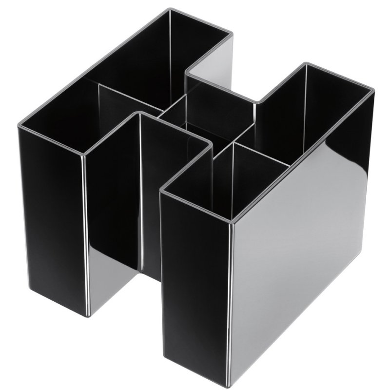 HAN porte-stylos BRAVO, blanc, 5 compartiments, polystyrène