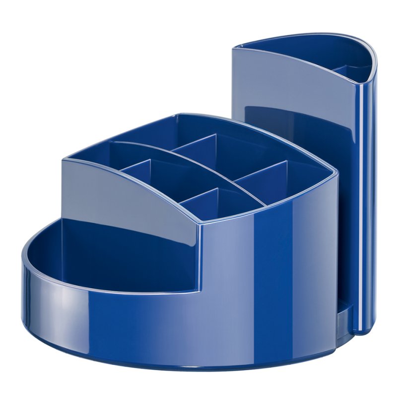 HAN porte-stylos RONDO, polystyrène, 9 compartiments, blanc