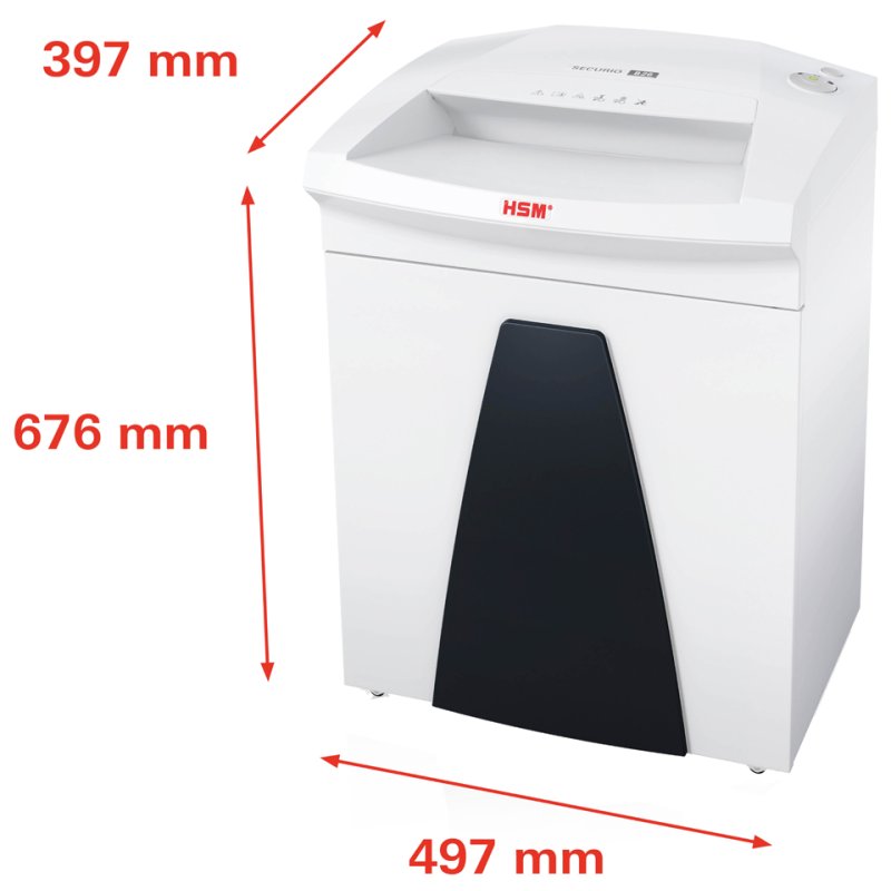 HSM papiervernietiger SECURIO B26, 1,9×15 mm, P-5/T-5/E-4/F-2