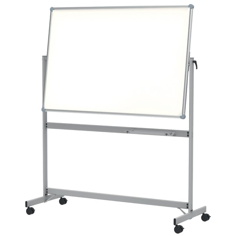 MAUL tableau blanc mobile MAULpro, pivotant, 1500 × 1000 mm, magnétique
