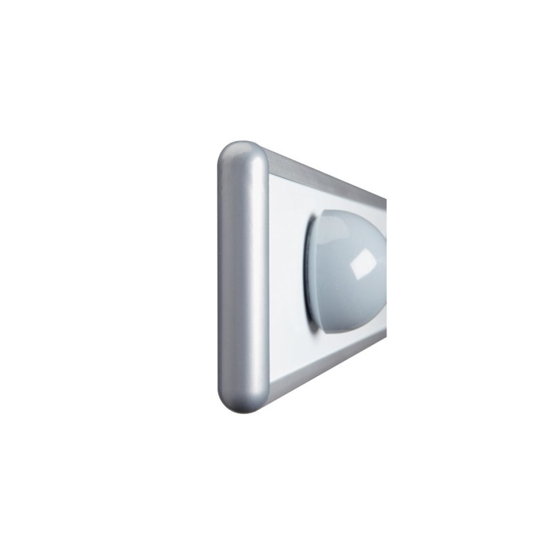 MAUL magnetic wall rail design, 1000 mm, silver
