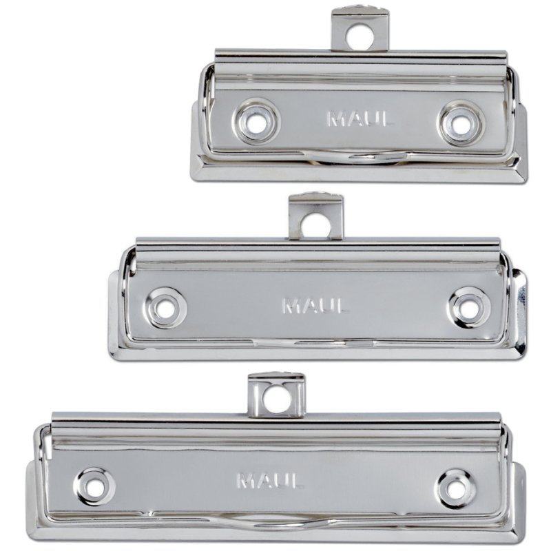 MAUL pince à ressort, largeur 100 mm, capacité de serrage 10 mm, nickelé