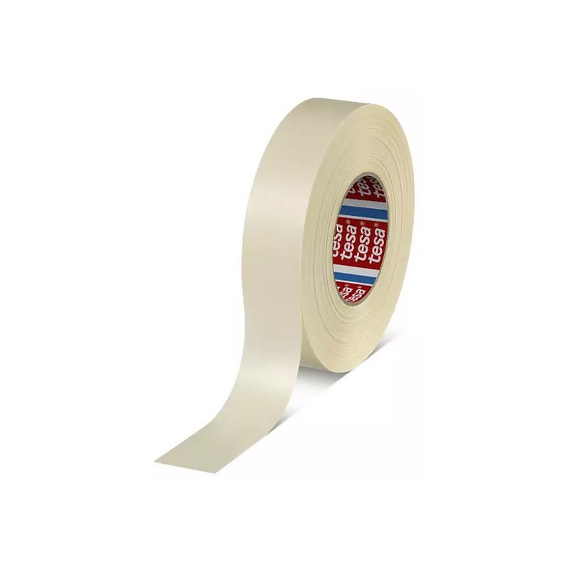 tesa Krepp 4432 ruban de masquage papier, beige, 19 mm × 50 m