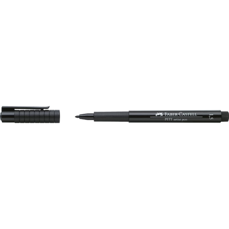 FABER-CASTELL tuschestift PITT artist pen, noir, 1,5 mm, permanent
