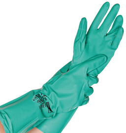 HYGOSTAR nitril handschoenen PROFESSIONAL, L, groen, 1 paar