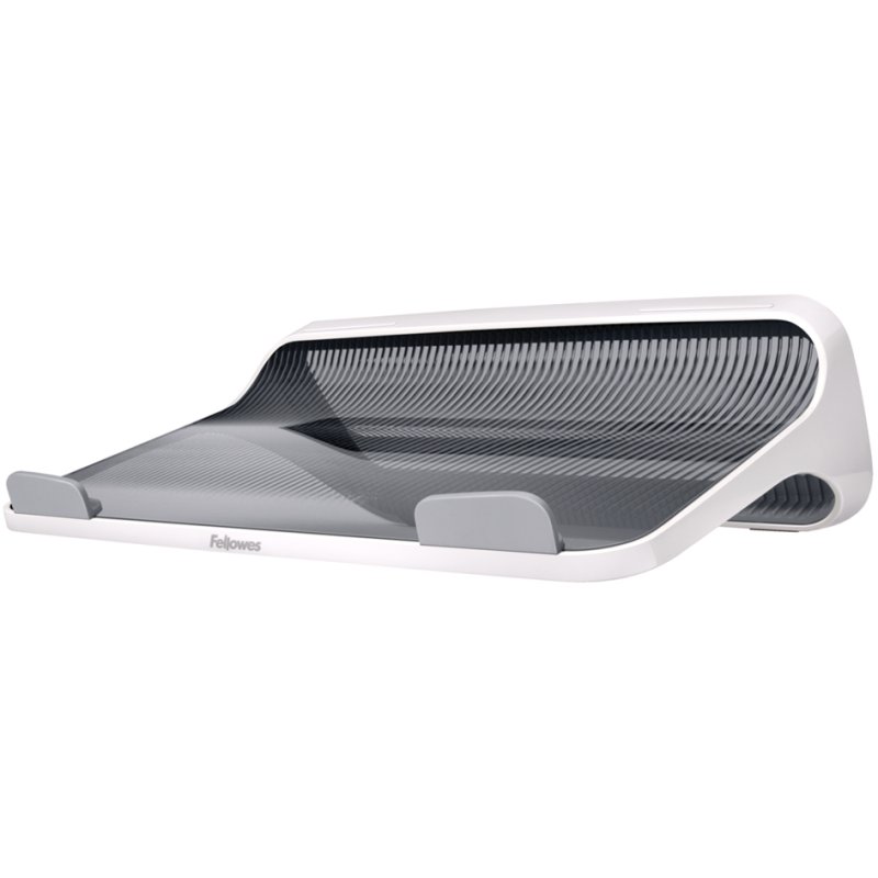 Fellowes support pour ordinateur portable I-Spire, blanc/gris, jusqu'à 17 pouces