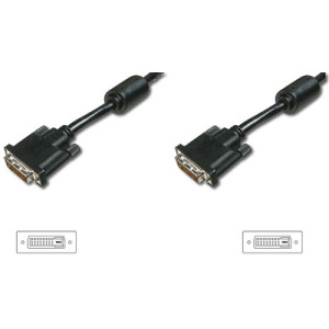 DIGITUS DVI-D Dual Link kabel 2 meter zwart premium kwaliteit