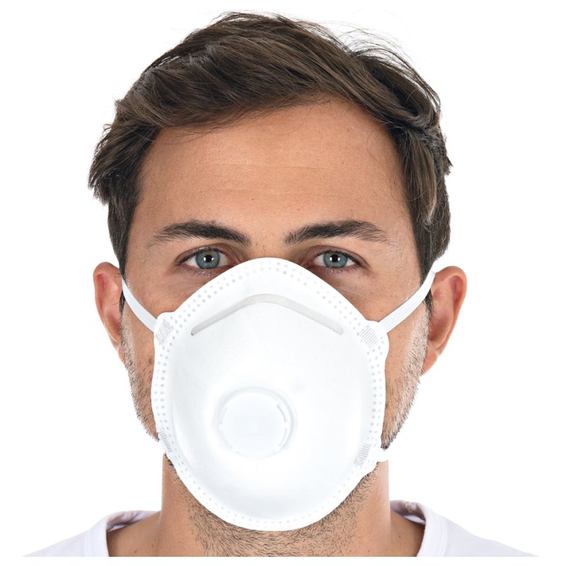 HYGOSTAR masque de protection respiratoire FFP2, avec valve, 10 pièces