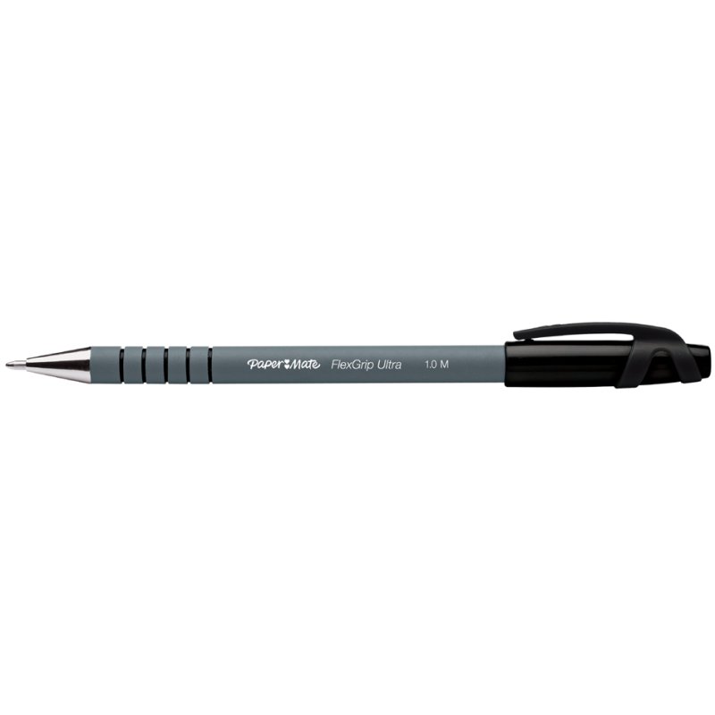 PAPER:MATE balpen FlexGrip Ultra, zwart, 1,0 mm