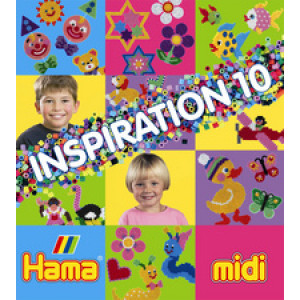 Hama Strijkkralen inspiratieboekje nr. 10, midi, 64 pagina's