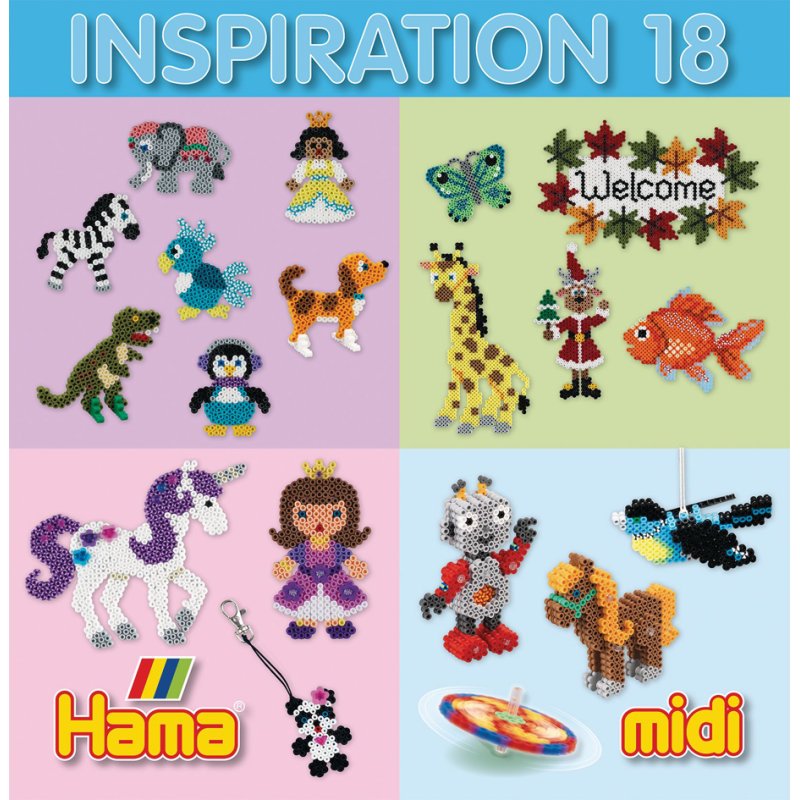 Hama Strijkkralen inspiratieboek midi nr. 12
