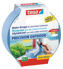 tesa afplaktape Precision Outdoor, 25 mm × 25 m, UV-bestendig
