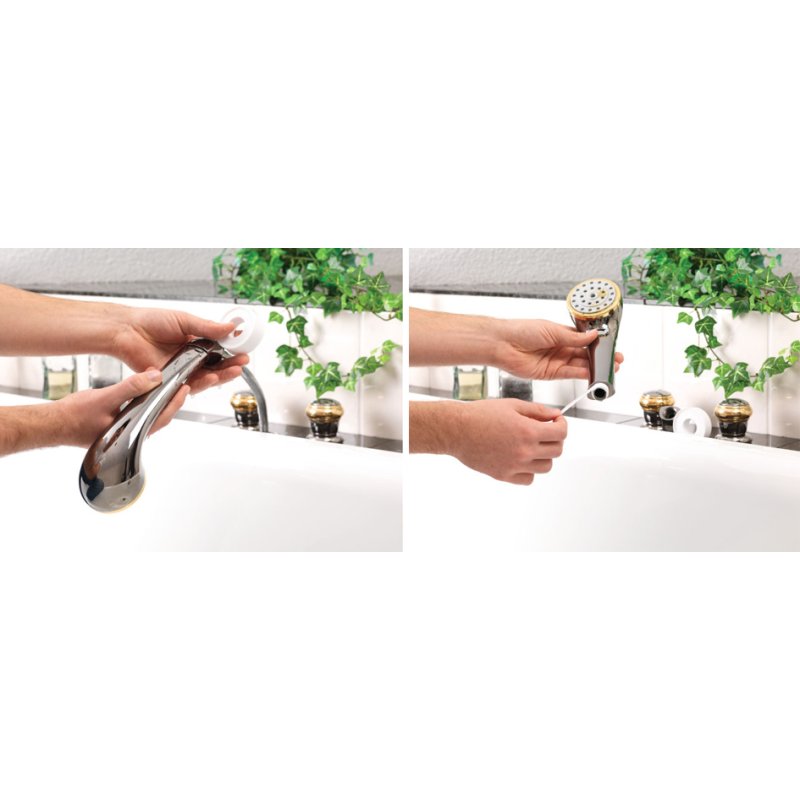 tesa StopWater ruban d'étanchéité, PTFE, 12 mm × 12 m, blanc