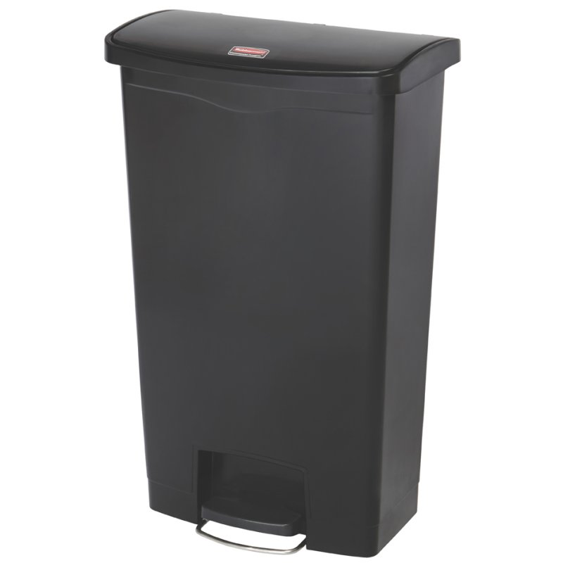 Rubbermaid pedaalprullenbak Slim Jim, 68 liter, rood