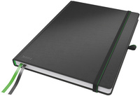 LEITZ Complete notitieboek A4, geruit, zwart, leeroptic