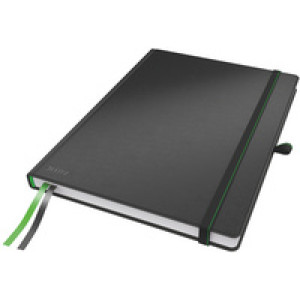 LEITZ notitieboek Complete, A5, geruit, zwart