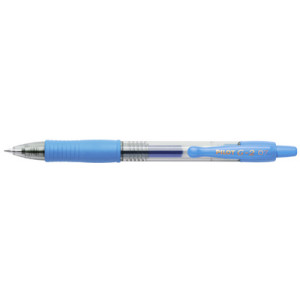 PILOT gelpen G2 07, chocoladebruin, 0,32 mm, drukknop