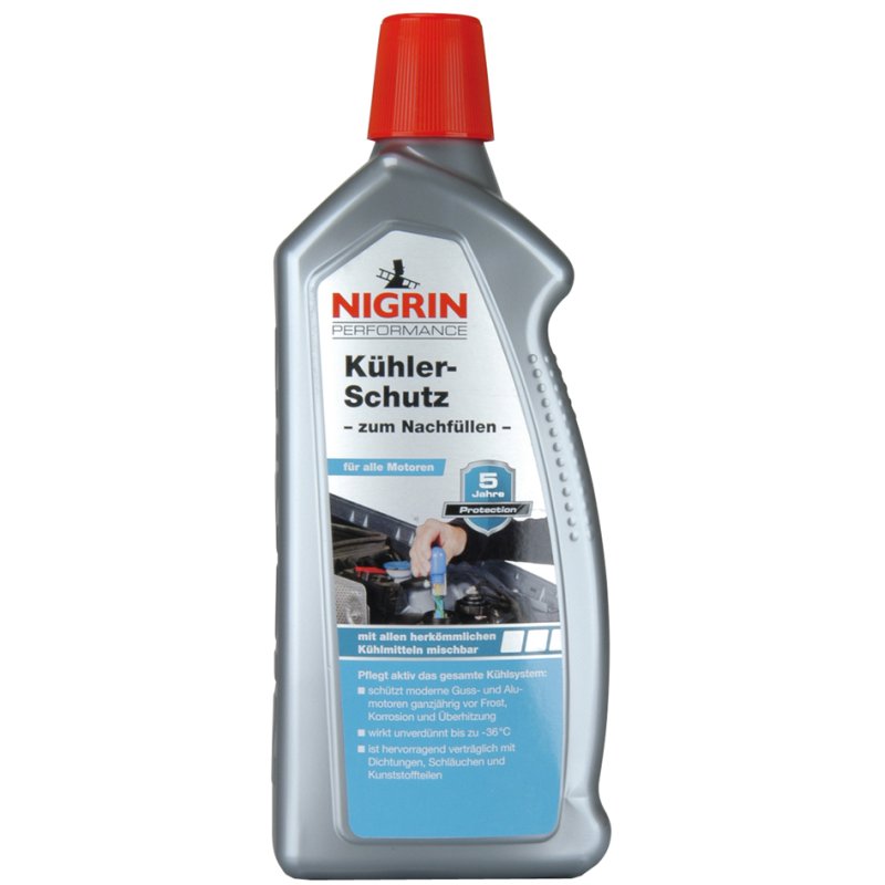 NIGRIN protection antigel radiateur universel, incolore, jusqu'à -36°C, 1 litre