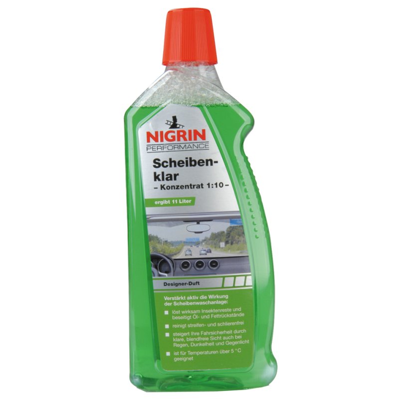 NIGRIN ruitenreiniger concentraat 1:10, 1 liter