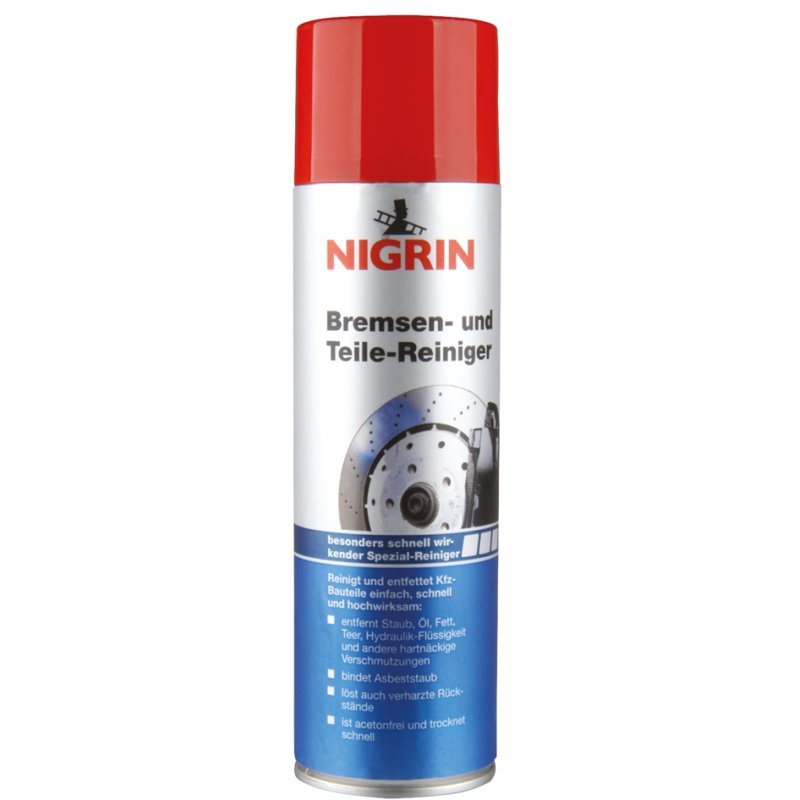 NIGRIN brake and parts cleaner, acetone-free, 500 ml