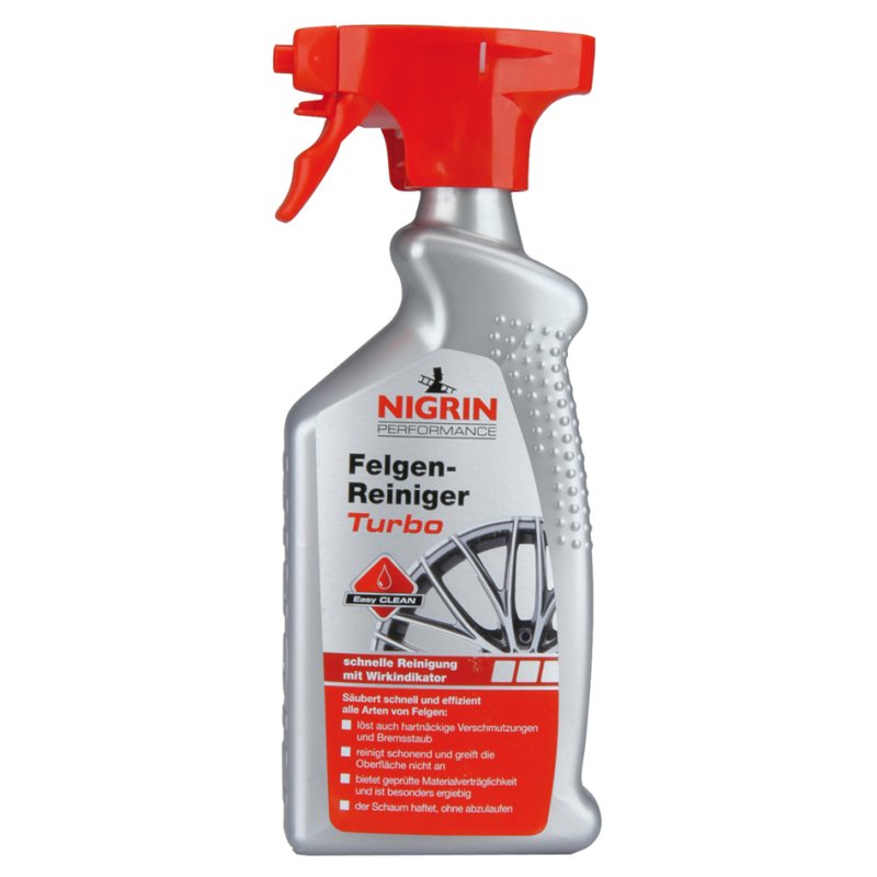 NIGRIN Performance nettoyant jantes turbo, sans acide, 2×500 ml