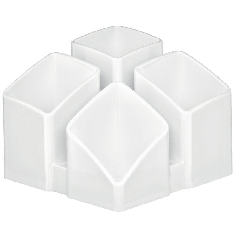 HAN porte-stylos SCALA, polystyrène, 4 compartiments, bleu