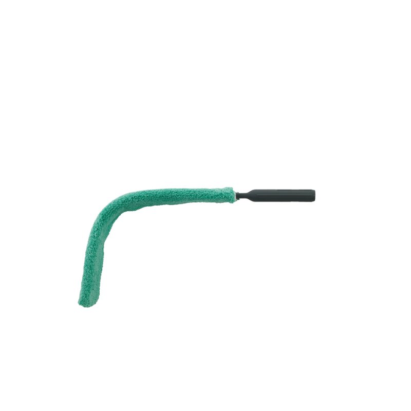 Rubbermaid HYGEN ensemble de balai à poussière flexible, vert/noir, 100% microfibres, 725×57×10 mm