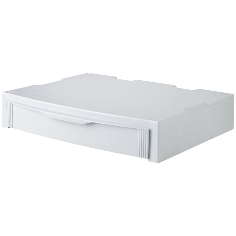 HAN support moniteur/imprimante, gris clair, capacité de charge 40 kg, bac A4