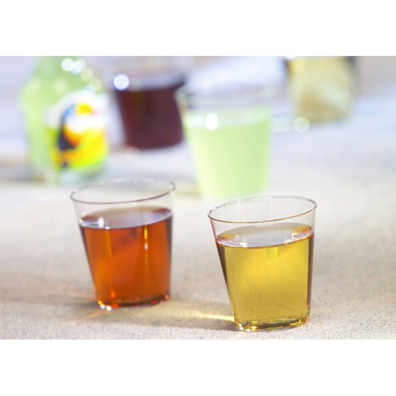 STARPAK verres à shot en plastique 2cl, transparent, 40 pièces