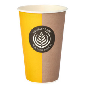 STARPAK koffiebekers Coffee To Go, karton, 0,2 liter, 50 stuks