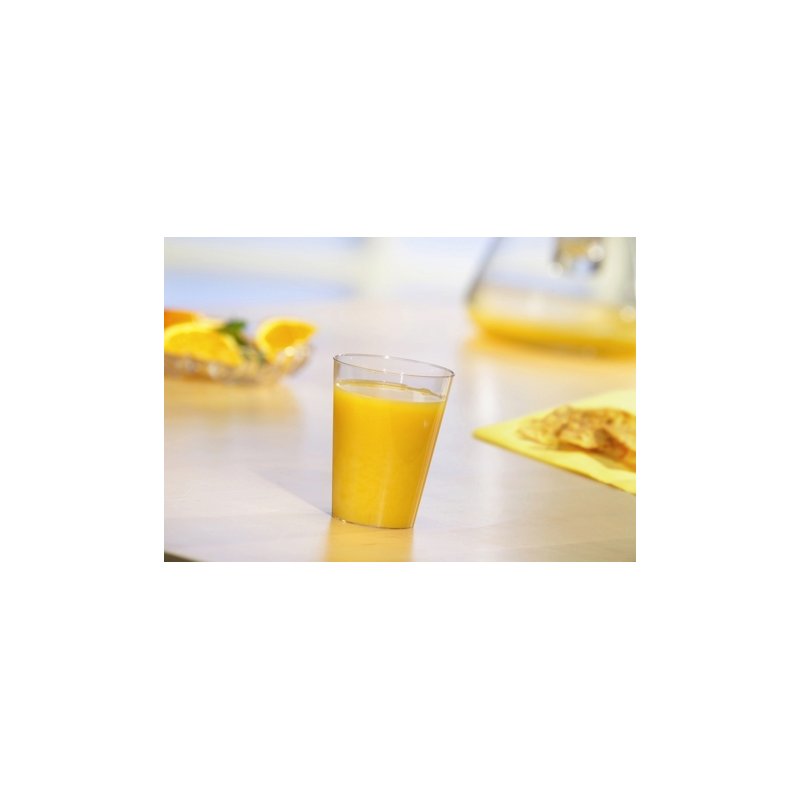 STARPAK gobelets à boire en plastique PS, 0,2 litre, transparent, 50 pièces
