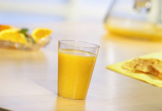 STARPAK drinkbekertjes kunststof, 0,4 liter, kristalhelder, 50 stuks