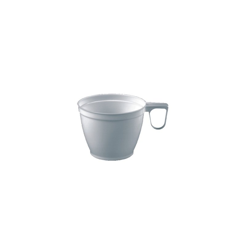 STARPAK koffiebekers, wit, 60 stuks