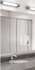 Rubbermaid TCell 1.0 luchtverfrisser systeem, navulbaar, wit, 74×73×151 mm