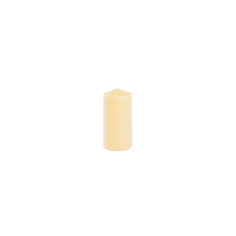 PAPSTAR bougie bloc, diamètre 50 mm, blanc, hauteur 100 mm
