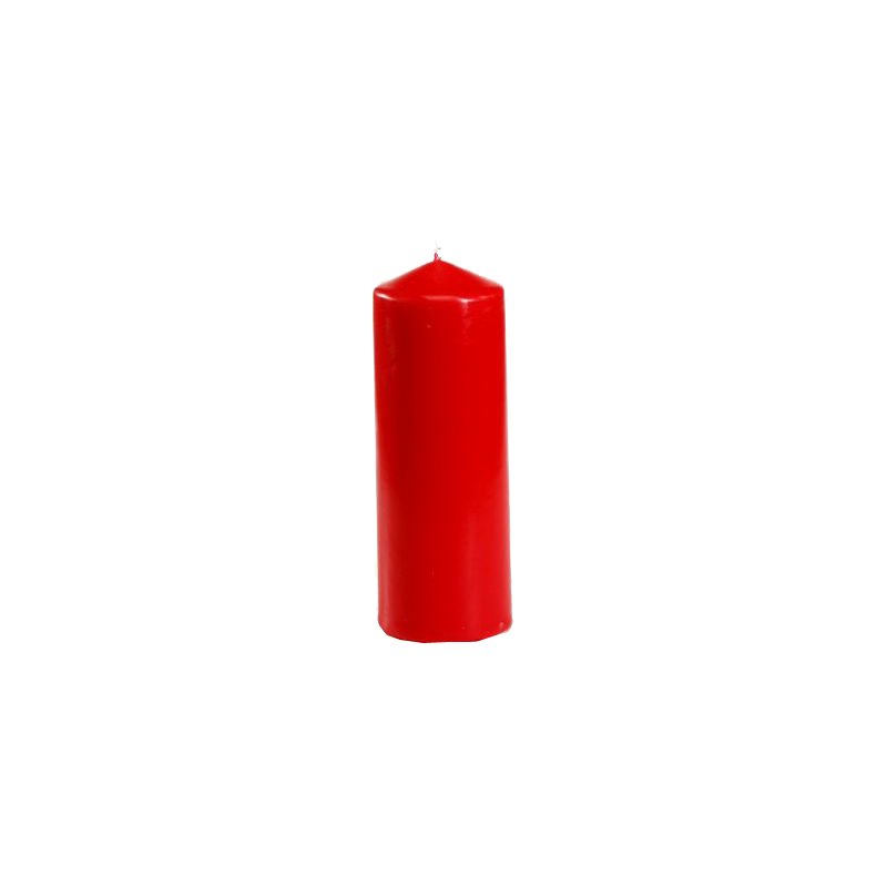 PAPSTAR bougie tronquée, diamètre 60 mm, rouge, 165 mm