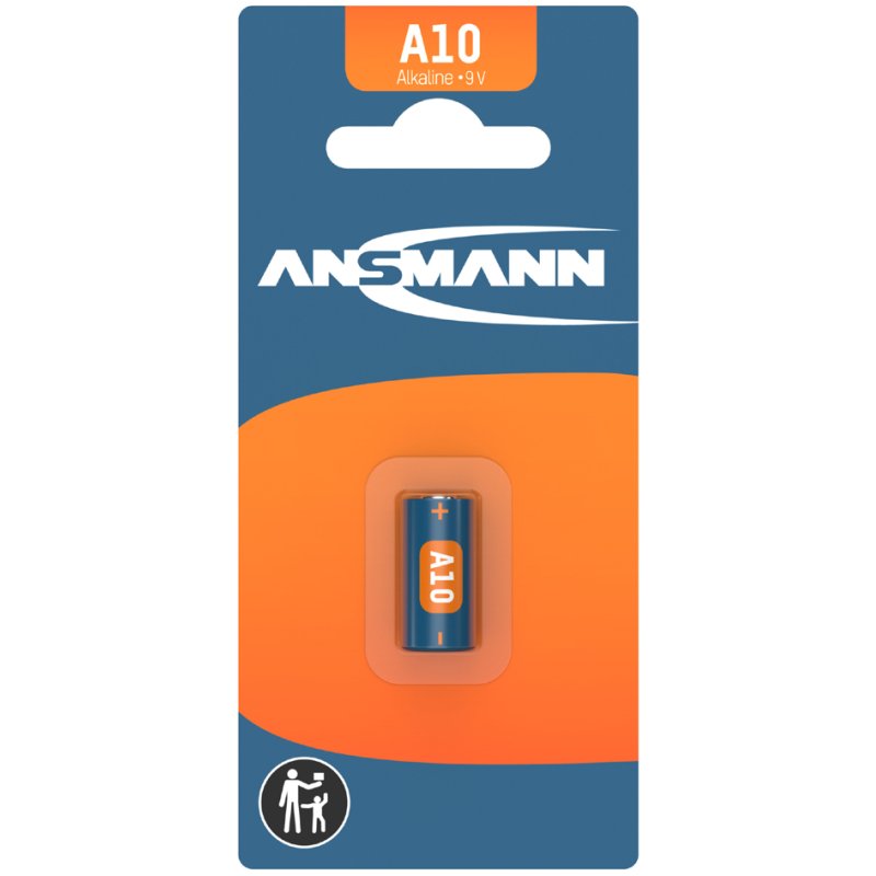 ANSMANN alkaline batterij A10, 9 volt, 1 stuks