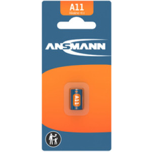 ANSMANN alkaline batterij A11, 6 volt, blister 1 stuks