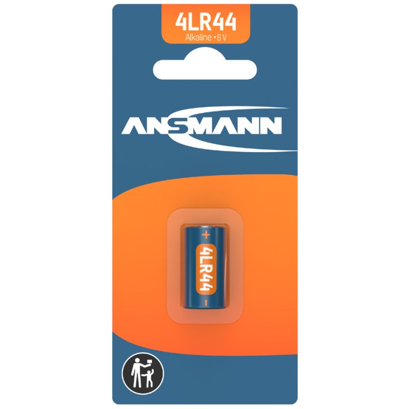 ANSMANN alkaline batterij 4LR44, 6 volt, 1 stuk