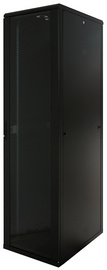 LogiLink Professional 19" netwerkkast, 16 HE, lichtgrijs, 600×600×878 mm